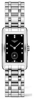 Longines DolceVita L5.512.4.57.6 23mm Stainless steel Black