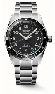 Longines Spirit L38024536 39mm Stainless steel Black