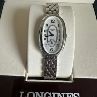 Longines Symphonette L2.306.4.83.0 22mm Stainless steel White