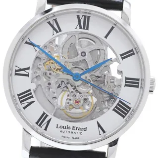 Louis Erard Excellence LE61233AA22BDC02 40mm Stainless steel Silver