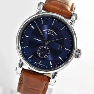 Mühle Glashütte Teutonia M1-33-42-LB 41mm Stainless steel Blue