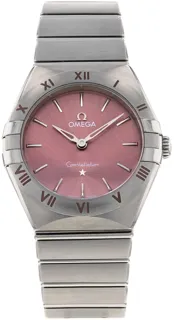 Omega Constellation 131.10.28.60.11.001 Stainless steel Pink