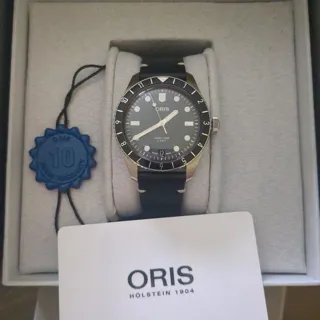 Oris Divers Sixty Five 01 400 7772 4054-07 5 20 82 40mm Stainless steel Black