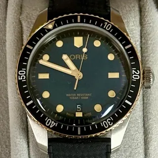 Oris Divers Sixty Five 01 733 7707 4357-07 4 20 18 40mm Stainless steel Green