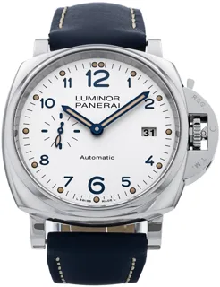 Panerai Luminor Due PAM 00906 Stainless steel White