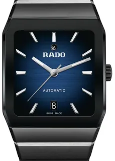 Rado Diastar R10202209 32.5mm Ceramic and Stainless steel and PVD Black and Blue