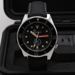 Squale 42mm Stainless steel Black