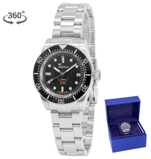 Squale 1545BKBKC.AC 40mm Stainless steel Black