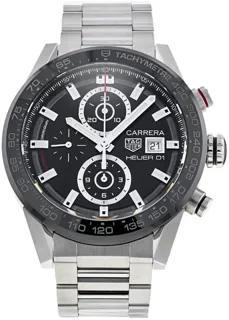 TAG Heuer Carrera CAR201Z.BA0714 Ceramic and Stainless steel Black