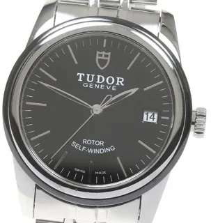 Tudor Glamour Date 55010 36mm Ceramic Black