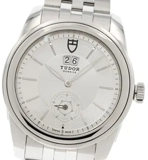 Tudor Glamour Double Date 57000 42mm Stainless steel Silver