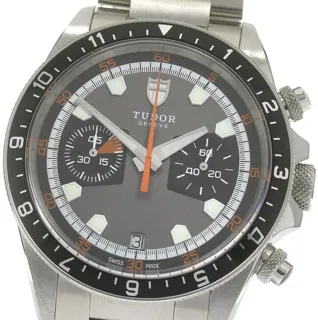 Tudor Heritage Chrono 70330N 42mm Stainless steel Gray