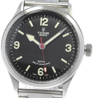 Tudor Heritage Ranger 79910 41mm Stainless steel Black