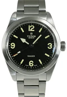 Tudor Ranger 7995/0 39mm Stainless steel Black