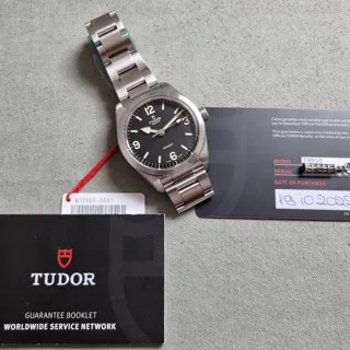 Tudor Ranger M79950-0001 39mm Stainless steel Black