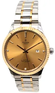 Tudor Style 12713-0007 41mm Yellow gold and Stainless steel Champagne