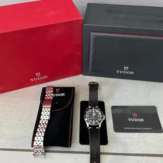 Tudor Submariner 75090 36mm Stainless steel Black