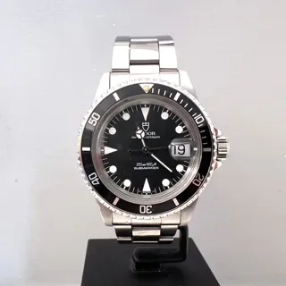 Tudor Submariner 79090 40mm Stainless steel Black