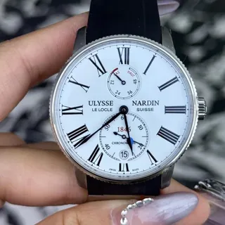 Ulysse Nardin Marine 1183-310/40 42mm Stainless steel White