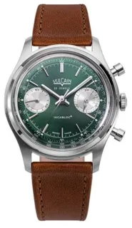 Vulcain 640109A90 38mm Stainless steel Green