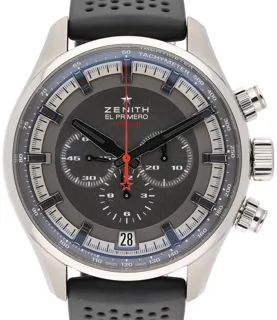 Zenith Chronomaster El Primero 03.2280.400/91.R576 45mm Stainless steel Dark Grey