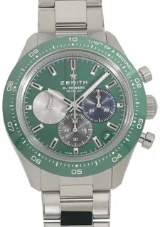 Zenith Chronomaster Sport 03.3119.3600/56.M3100 41mm Stainless steel Green