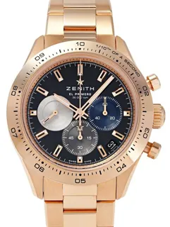 Zenith Chronomaster Sport 18.3101.3600/21.M3100 41mm Rose gold Black