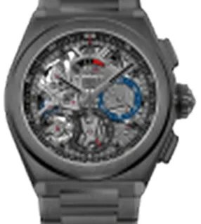 Zenith Defy El Primero 49.9000.9004/78.M9000 44mm Black ceramic Skeletonized