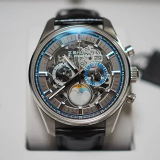 Zenith El Primero Chronomaster 03.2530.4047/78.M2530 45mm Stainless steel Skeletonized