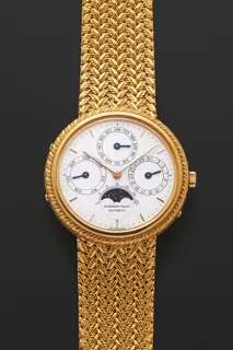 Audemars Piguet Quantième Perpétual Calendar 25549BA 18k yellow gold White