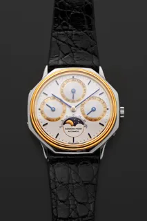 Audemars Piguet Perpetual Calendar 35mm 18k white gold and 18k yellow gold Silver