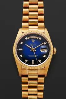 Rolex Day-Date 18238A 18k yellow gold Blue