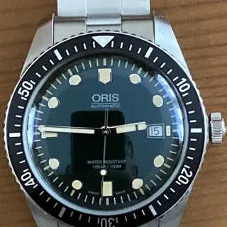 Oris Divers Sixty Five 01 733 7720 4057-07 8 21 18 42mm Stainless steel Green