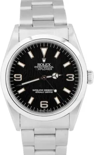 Rolex Explorer I 14270 Stainless steel Black