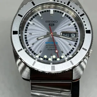 Seiko 5 Sports SRPL03K1 38.5mm Stainless steel Silver