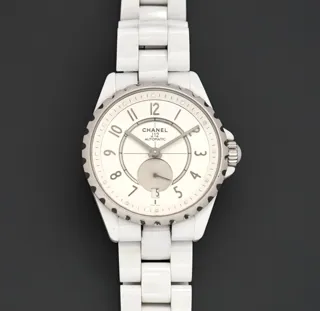 Chanel J12 Ceramic and Stainless steel Silver