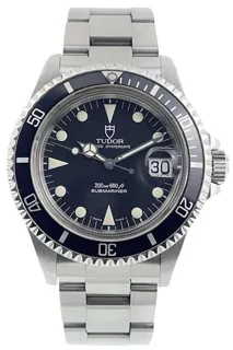 Tudor Submariner 79090 40mm Stainless steel Black