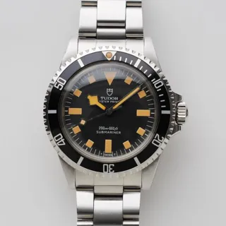 Tudor Submariner 9401 39.5mm Stainless steel Black