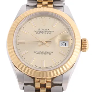 Rolex Datejust 279173 Stainless steel and 18k yellow gold Champagne