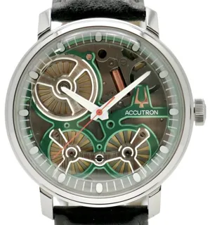 Bulova Accutron 2ES6A001 43.5mm Stainless steel Green