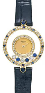 Chopard Happy Diamonds 20/4191 24mm Yellow gold Champagne