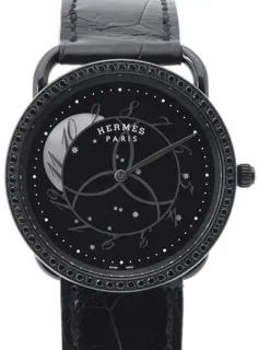 Hermès Arceau AR5A.530 36mm Stainless steel Black