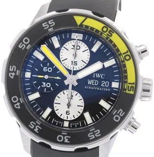 IWC Aquatimer Chronograph IW376702 44mm Stainless steel Black