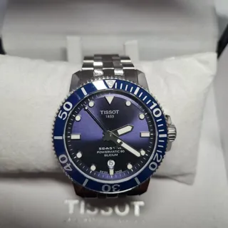 Tissot Seastar T120.407.11.041.01 43mm Stainless steel Blue