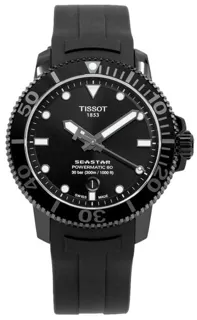 Tissot Seastar T120.407.37.051.00 43mm Stainless steel and PVD Black