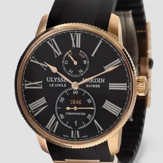 Ulysse Nardin Marine 1182-310-3/42 42mm Rose gold Black