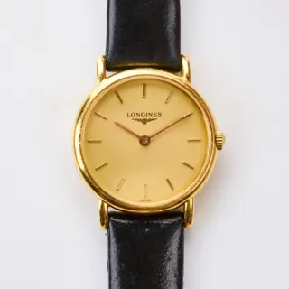 Longines Présence L7.489.6 18k yellow gold Golden