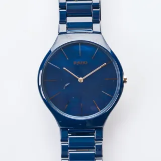 Rado True Thinline R27005902 Ceramic Blue