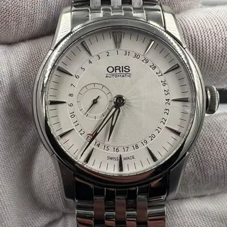 Oris Artelier Small Second 01 744 7665 4051-07 8 22 77 42mm Stainless steel Silver