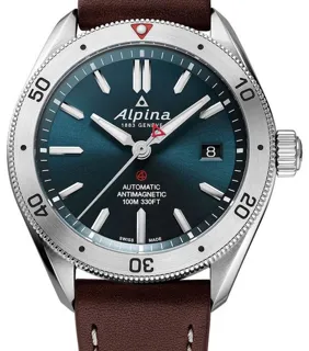 Alpina Alpiner AL-525N4AQ6 40mm Stainless steel Blue